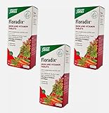 Eisentabletten SalusFloradix 3x84 3er Pack, insgesamt 252 Tabletten