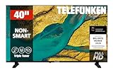 TELEFUNKEN 40 Zoll Fernseher XF40P900S LED TV Full HD (1920x1080 Pixel) mit 100 cm Bildschirmdiagonale und integriertem Triple-Tuner (2026)