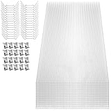 PEILU 4mm Klar Stegplatten Set 14x Polycarbonat Hohlkammerstegplatten Total 10,25m² UV-beständigem Gewächshausplatten Schneidbar Doppelstegplatten für den Bau von Carports, Gewächshäuse