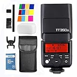 Godox TT350O TTL Kamerablitz Speedlite Blitzgerät 2.4G HSS 1/8000s TTL GN36 Kompatibel für für Olympus Kamera E-P5 E-P3 Pen-F E-M10II E-M5II E-M1 E-PL8 Panasonic DMC-GX85 DMC-G7 DMC-GF1 DMC-LX100