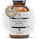 QIDOSHA® Master Aminosäuren Komplex PRESSLINGE, Rezeptur nach Dr. Moretti, 360 Stk/Glas, mit 99% Netto-Stickstoffverwertung (NNU), 8 essenzielle Aminosäuren, 100% vegan