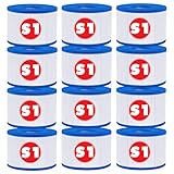 KGC 12 Stück S1 Filter Pool, 10.6cm x 4.5cm x 7cm, S1 Filterkartusche Whirlpool,Aufblasbare Whirlpool-Filter kompatibel, Poolfilter für Intex PureSpa Typ S1, Whirlpool Filter für 29001E Spa