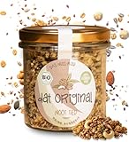Nööt Tied - dat Original BIO Müsli ohne Zucker | Knuspriges Proteinmüsli mit Nüssen & Saaten | Getreidefreies Low Carb Knuspermüsli | Premium Muesli | Protein Granola aus Deutschland (150 g)