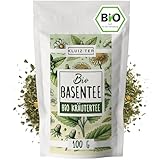 Bio Basentee lose - 100 Gramm I Basischer Tee mit Brennnessel, Löwenzahn, Schafgarbe und weitereren basischen Kräutern I Herbal Tea by KLUIZ TEA