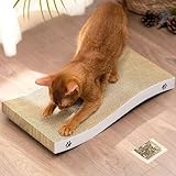 Conlun - Katzen Kratzbrett - Katzen Kratzpappe mit Premium-Kratztextur, langlebige Kätzchen Kratzmatte umkehrbar