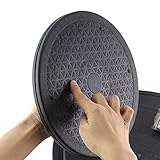 RETON 12 Zoll Heavy Duty Drehwirbel Drehtisch Ständer mit Stahlkugellager für TV/Computer/Monitor (1 Stück)