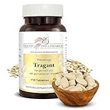 Tragant Tabletten à 450 mg Wirkstoff (Astragalus membranaceus), 110 Tabletten, Premium Qualität, Hergestellt in Österreich, Tabletten statt Kapseln, Vegan