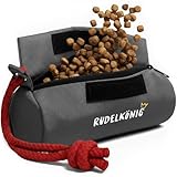 Rudelkönig Futterbeutel für Hunde - Apportierbeutel für Hundetraining - Robuster Futterdummy für Leckerlies - Futterbeutel Hundetraining