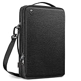 FINPAC Laptop Tasche Schultertasche für 15' MacBook Air M3/M2 A3114 A2941 2024-2023, 16' MacBook Pro M4/M3/M2/M1 2024-2019, für 14,1' ODYS PRO14 SE, 14' Asus/HP/Lenovo ThinkPad/IdeaPad Chromebook
