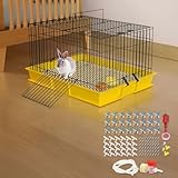 Für Kaninchentränke mit Doppelfeder-Design für bequeme Haustierpflege (6-teiliges Set)