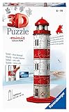 Ravensburger 3D Puzzle 11273 - Mini Leuchtturm - 54 Teile - ab 8 Jahren, White