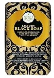 Nesti Dante Luxury Black Soap mit Aktivkohle, 250 g
