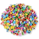 WeddHuis 100 Pcs Kinderradiergummis niedliche Tierradiergummis Bleistiftradiergummis Cartoon geeignet für Hausaufgabenbelohnungen Klassenzimmerbelohnungspreise Kindergeschenke