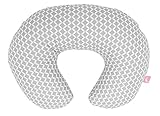 Mother hood Bezug für das Stillkissen Öko-Tex Standard 100, grau Classics