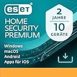 ESET HOME Security Premium 2024 | 10 Geräte | 2 Jahre | inklusive Passwort Manager, Datenverschlüsselung, Browserschutz & Privatsphäre | Windows, MacOs, Android oder iOS | Aktivierungscode per E-Mail