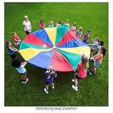 Sport-Tec Schwungtuch, Tuch Spiel Kindergarten Schule Turnen, Schwungtücher, ø 3 m