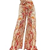 SHE.White Ankle Jeans Damen Hose Orange Damen Gefütterte Jogginghose Damen Damenhosen 7/8 Länge Damen Stretch-Jeans Modern Straight Peachy Shapewear Leggins Sport Korsett Leggins(Orange,M)