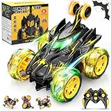 Braxel Ferngesteuertes Auto ab 3 4 5 6 7 8 Jahre - RC Auto 2.4Ghz 360° Flips mit LED Blinken Monstertruck - Spielzeug ab 3-9 Jahre Junge Geschenk Junge Kinder 3-10 Jahre - Geburtstagsgeschenk