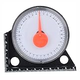 ANCLLO Mini Neigungsmesser Messwerkzeug Winkelmesser Neigungsmesser Winkelsucher Neigungsmesser Neigungswinkelmesser mit Magnetfu?