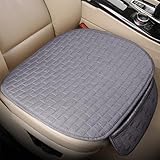 MIGIFTDY Sitzkissen Auto, Autositzauflage Vordersitze Autositzkissen Komfort Kissen Bürostuhl Sitzkissen (Grau)