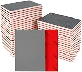 24 Stück Schleifschwämme,80-3000 Körnung Handschleifblöcke, Flexibler Schleifschwamm Holz, Professional Schleifpads für Metall, Holz, Farbe, Spachtelmasse, Autokarosseriereparatur