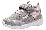 KangaROOS Mädchen Ky-chummy Ev Sneaker, Vapor Grey Frost Pink 2063, 25 EU