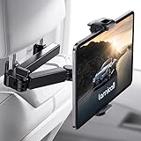 Lamicall Tablet Halterung Auto, Tablethalterungen Auto - Ausziehbar KFZ Tablet Halter Kopfstütze, Universal Tablet Kopfstützenhalter für iPad, für Switch, Samsung Tab, Smartphone & 4,7-11 Zoll Geräte