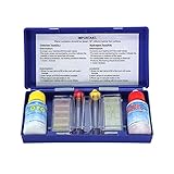 Lösung Zum Testen Der Wasserqualität, Schimmeltest-Kit Mit Teststreifen-Röhrenwerkzeug Zur Erkennung von PH-Rückständen Und Cl-Werten. PH-Teststreifen, Wassertest-Kits Für Trinkwasser