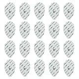 PHYTOP 20 Stk. Handförmige Tens Pads Druckknopf mit Super Gel, TENS EMS Elektroden Pads passend für 3.5mm Snap Tens Maschinen