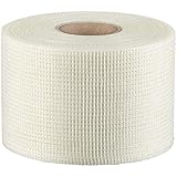 Colorus Gitterband 100 mm x 90 m | Fugendeckstreifen selbstklebend 75g/m² | Glasfaserband, Fugenband für Risse und Löcher | Bewehrungsstreifen für Stoßkantenüberbrückung | Trockenbau