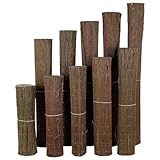 H4L Weidenmatte Sichtschutz Zaun Windschutz Sichtschutzmatte Weidenzaun 80cm 3m