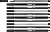 Premium-Filzstift - STABILO Pen 68-10er Pack - schwarz