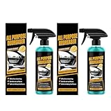 Allzweck-Entfetter, Mit Leistungsstarker Hochleistungsformel, 120ml, Allzweck-Fleckenentfernungsreiniger, Küchenschrank-Entfetter, Schnelle, Einfache Anwendung, Für Auto, Haushalt, Ofen, Herd, Spüle