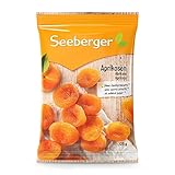 Seeberger Aprikosen: Extra große, sonnengereifte & leuchtend orange Marillen - süß-fruchtiges Aroma - ohne Zucker - getrocknet - entsteint, vegan (1 x 125 g)