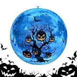 Halloween Bat Beach Balls, 23.62 Inches Halloween Bat Balloons, Waterproof Thick Pumpkin Bat Beach Balls For Kids, Perfect Outdoor Ornaments For Classrooms, School Events, And Garden Decorations