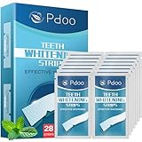 Whitening Strips 14 Applications | Effective Zähne Aufhellen in 7 Days | Teeth Whietning Strips that Enamel-Safe, No-Sensitivity | Entfernt Verfärbungen Effektiv Zahnaufhellung | Mint