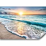 murando - Vlies Fototapete Strand und Meer 350x256 cm - Foto Tapete Schlafzimmer Wohnzimmer Moderne Vliestapete XXL Wandtapete Motivtapeten Bildtapete 3d Effekt Wand Dekoration - Natur c-B-0552-a-a