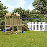 Juroupi Spielturm Kinder Spielplatz FüR Garten Spielturm Outdoor Spielhaus ZubehöR Outdoor Spielplatz Kinder Outdoor Imprägniertes Kiefernholz 3155911