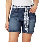 Angels Forever Young Damen Relaxed Signature Jeans-Shorts, Panama, 44