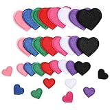 32 Stück Bügelsticker Für Löcher Flicken Zum Aufbügeln Aufbügelbilder Bügelaufkleber Bügelpatch Sticker Bügelbilder Für Textilien Hut Jeans Kleidung