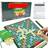 Alphabet-Spiel,Rechtschreibung Spielkarte, Fun Way to Make Every Word Count, with 3 Ways to Play!, Classic Games, for 2-4 Players Ages 6+ - Englische Version