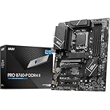 MSI PRO B760-P DDR4 II Mainboard, Micro-ATX - Unterstützt Intel Core Prozessoren der 12., 13. & 14. Generation, LGA 1700 - DDR4 Memory Boost 5333+MHz/OC, PCIe 4.0 x16 Slots, M.2 Gen4 Slots, 2.5G LAN
