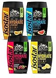 Isostar Hydrate & Perform Iso Drink – Elektrolyt Pulver, Geschmack: Orange, Zitrone, Cranberry & Grapefruit ( 4x400g )