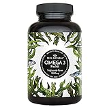 Omega 3 Kapseln - 365 Stück - 1000mg Fischöl je Kapsel mit EPA & DHA - Essentielle Omega 3 Fettsäuren im Jahresvorrat - Omega 3 Kapseln hochdosiert aus nachhaltigem Fischfang, ohne unnötige Zusätze