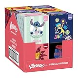 Kleenex Disney Taschentücher-Boxen, verschiedene Designs, 3-lagig, 12 Würfel-Boxen à 48 Tücher