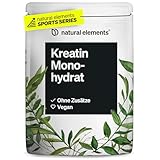 Creatin Monohydrat – 500g ultrafeines Pulver (Meshfaktor 200) – 166 Portionen reines Kreatin – hochdosiert – vegan, ohne unnötige Zusätze – in ﻿Deutschland abgefüllt & laborgeprüft