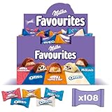 Milka Favourites – Pralinen-Mix aus 5 beliebten Sorten, 108 einzeln verpackte Pralinen – 1kg