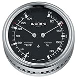 Wempe Edelstahl Comfortmeter Pilot III - Ø 100 mm