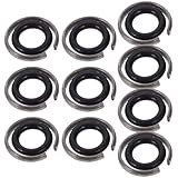 TEHAUX 10 Sets Schlagschrauber-Halteringe mit O-Ring, Schraubenschlüsselring O-Ring, Schlaghaltering-Clip mit O-Ring für Schlagschrauber Luft, Haltering Installationswerkzeug