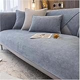 BUNQQF Sofa Überzug, Chenille Sofabezug, 4/3/2/1 Sitz Sofaüberwurfe, Sofadecke rutschfest, Sofa Überwurfdecke, Sofaschutz Katze Hund, Sofaschoner, Sofa Schutzdecke, Couch Decke, Sofahusse